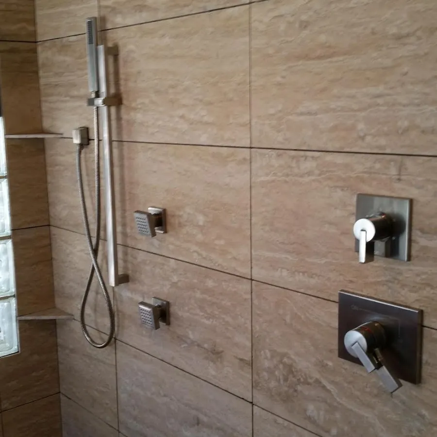 Shower fixture installation for Water Heater Replacement in Surf City
